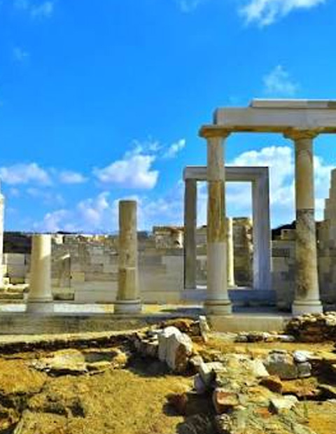 naxos cyclades greece the temple of demeter 480x620